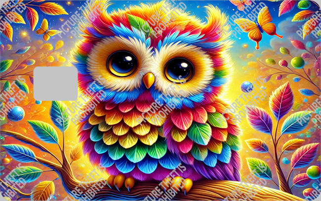 Bank  Card Sticker-BC-2986